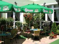 Terasz a Villa Classica szállodában Pápán Terasz a Villa Classica szállodában Pápán